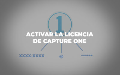 Activar la licencia de Capture One