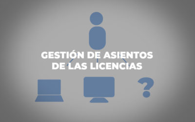 Gestión de asientos de las licencias