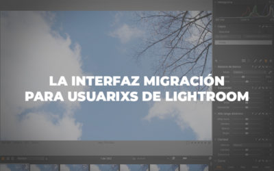 La interfaz Migración para usuari@s de Lightroom