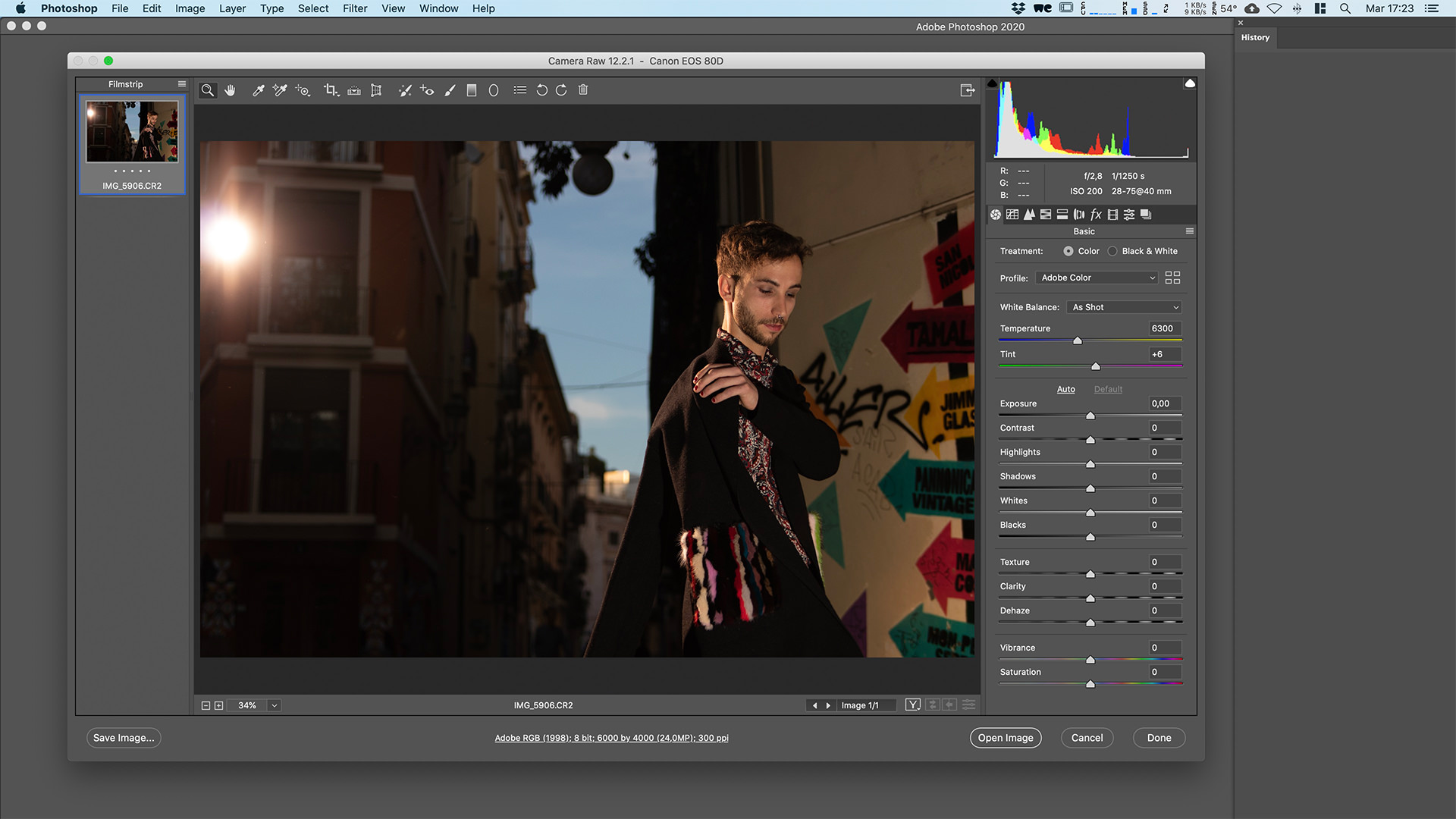 primeros pasos con capture one