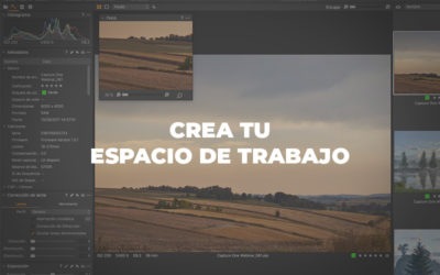 Crea tu espacio de trabajo en Capture One