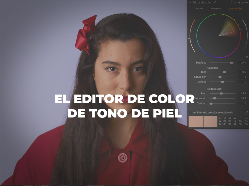 Editor de color de tono de piel