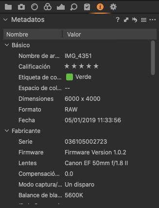 primeros pasos con capture one